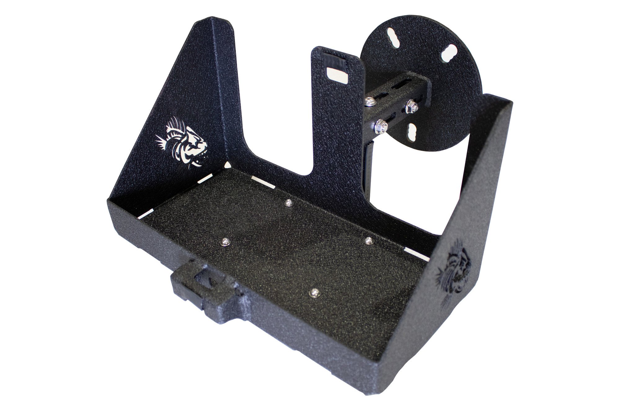 Horizontal jerry on sale can mount